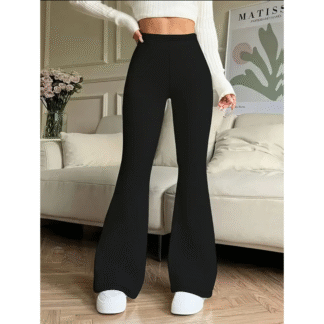 Leggings Bota Ancha Negro